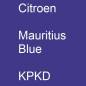 Preview: Citroen, Mauritius Blue, KPKD.